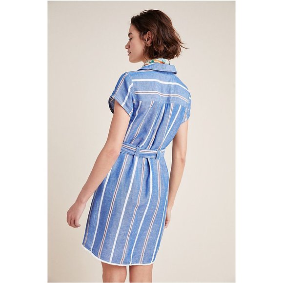 NWT { Anthropologie } Pilcro Striped Dress - Picture 4 of 9